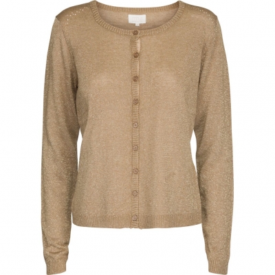Minus New Laura Cardigan - Medal Gold Lurex Minus New Laura Cardigan - Medal Gold Lurex